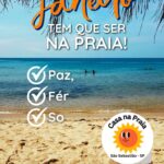 Promoção Janeiro na praia